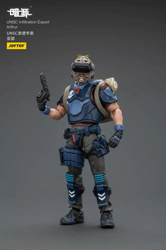 UNSC Dark Source Akcijska figura Strokovnjak za infiltracijo Arthur 7 cm fotografija izdelka