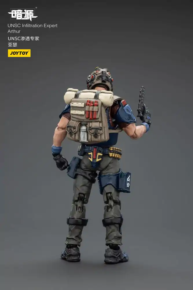 UNSC Dark Source Akcijska figura Strokovnjak za infiltracijo Arthur 7 cm fotografija izdelka