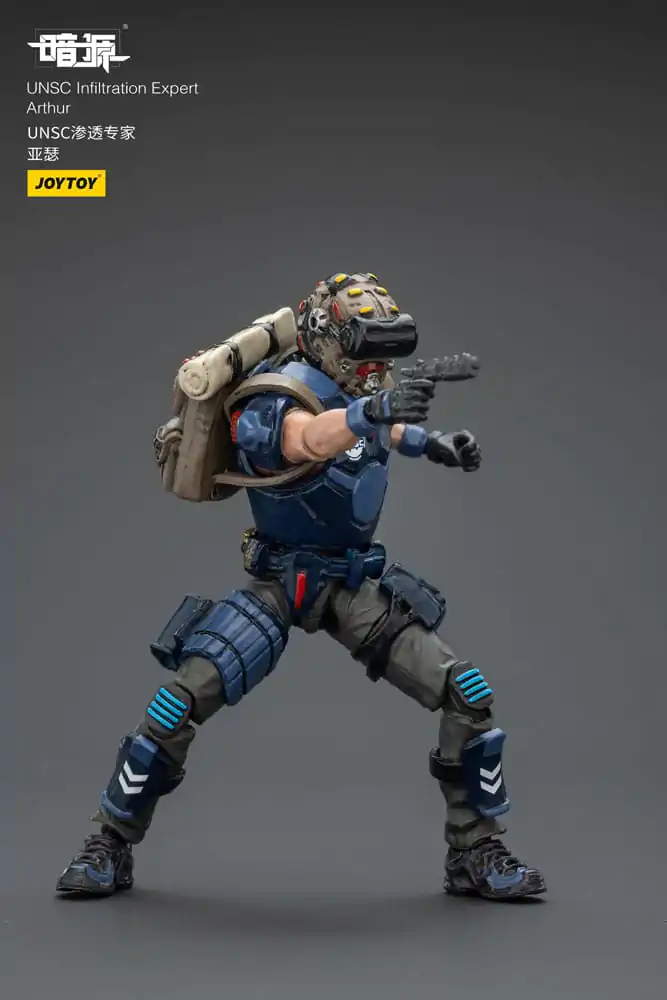 UNSC Dark Source Akcijska figura Strokovnjak za infiltracijo Arthur 7 cm fotografija izdelka
