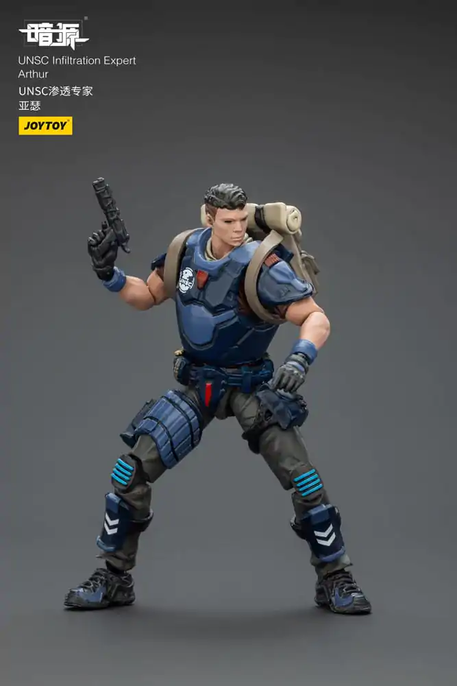 UNSC Dark Source Akcijska figura Strokovnjak za infiltracijo Arthur 7 cm fotografija izdelka