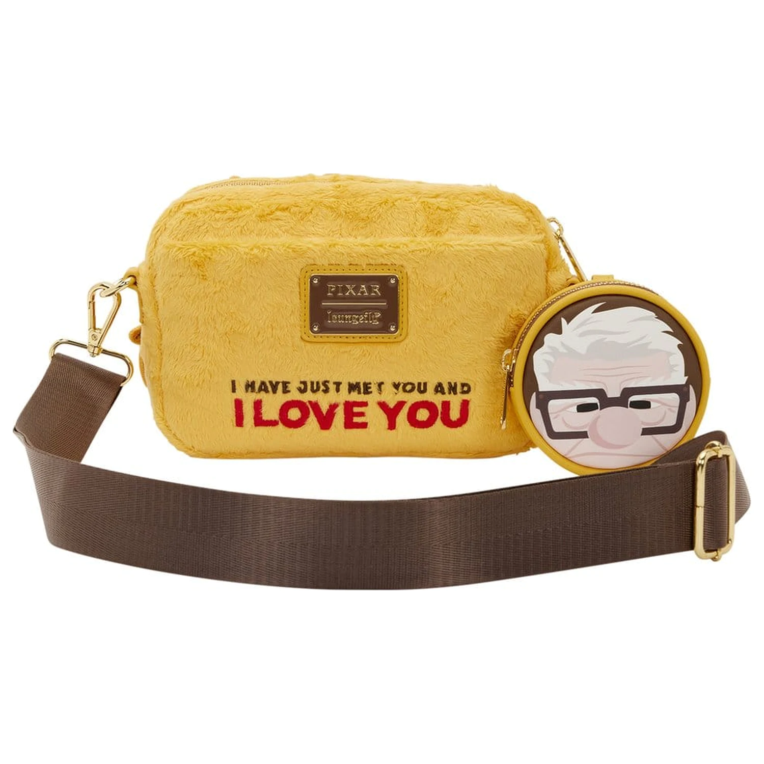 Up! by Loungefly Torba s trakom in torbico za kovance Doug fotografija izdelka