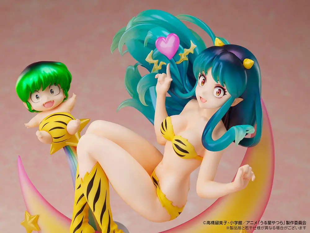 Urusei Yatsura PVC Kip 1/7 Lum & Ten Box Cafe & Space Collaboration 20 cm fotografija izdelka