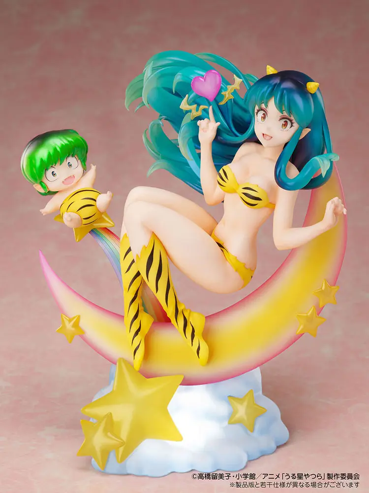 Urusei Yatsura PVC Kip 1/7 Lum & Ten Box Cafe & Space Collaboration 20 cm fotografija izdelka