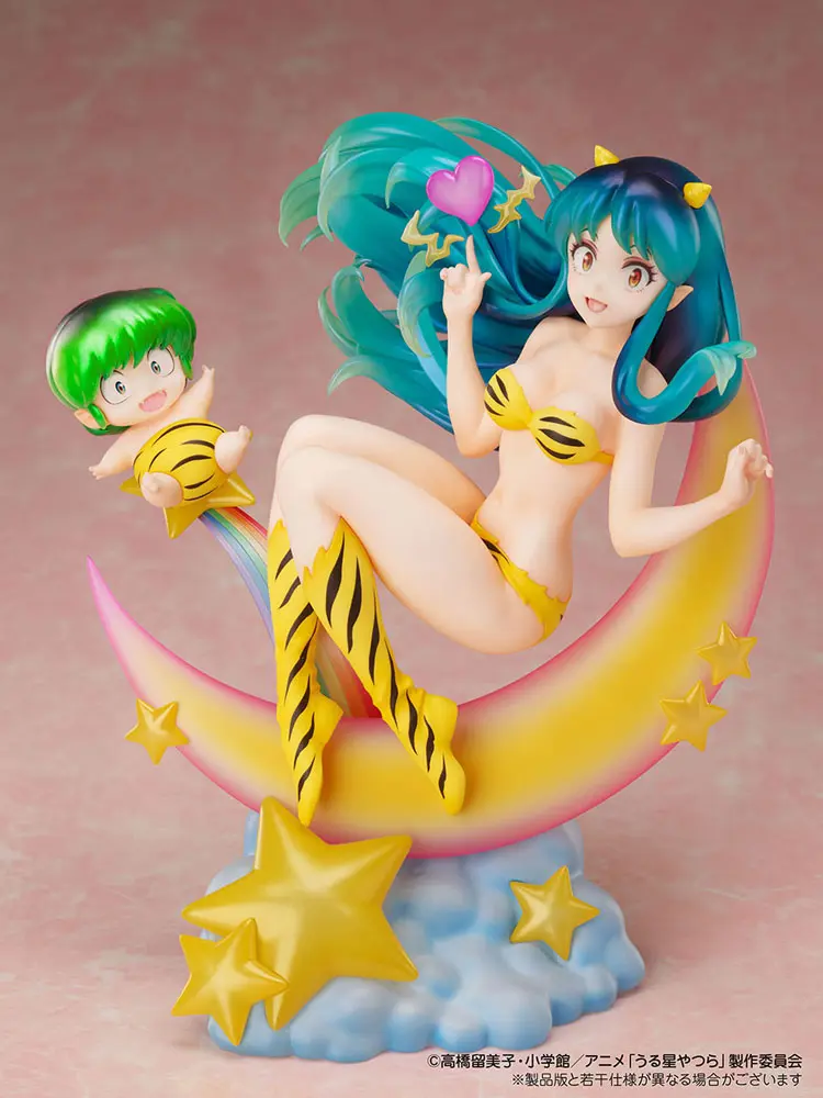 Urusei Yatsura PVC Kip 1/7 Lum & Ten Box Cafe & Space Collaboration 20 cm fotografija izdelka