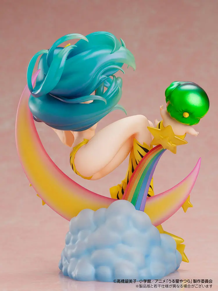 Urusei Yatsura PVC Kip 1/7 Lum & Ten Box Cafe & Space Collaboration 20 cm fotografija izdelka