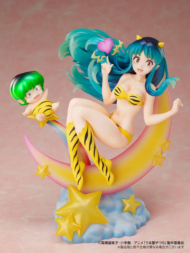 Urusei Yatsura PVC Kip 1/7 Lum & Ten Box Cafe & Space Collaboration 20 cm fotografija izdelka