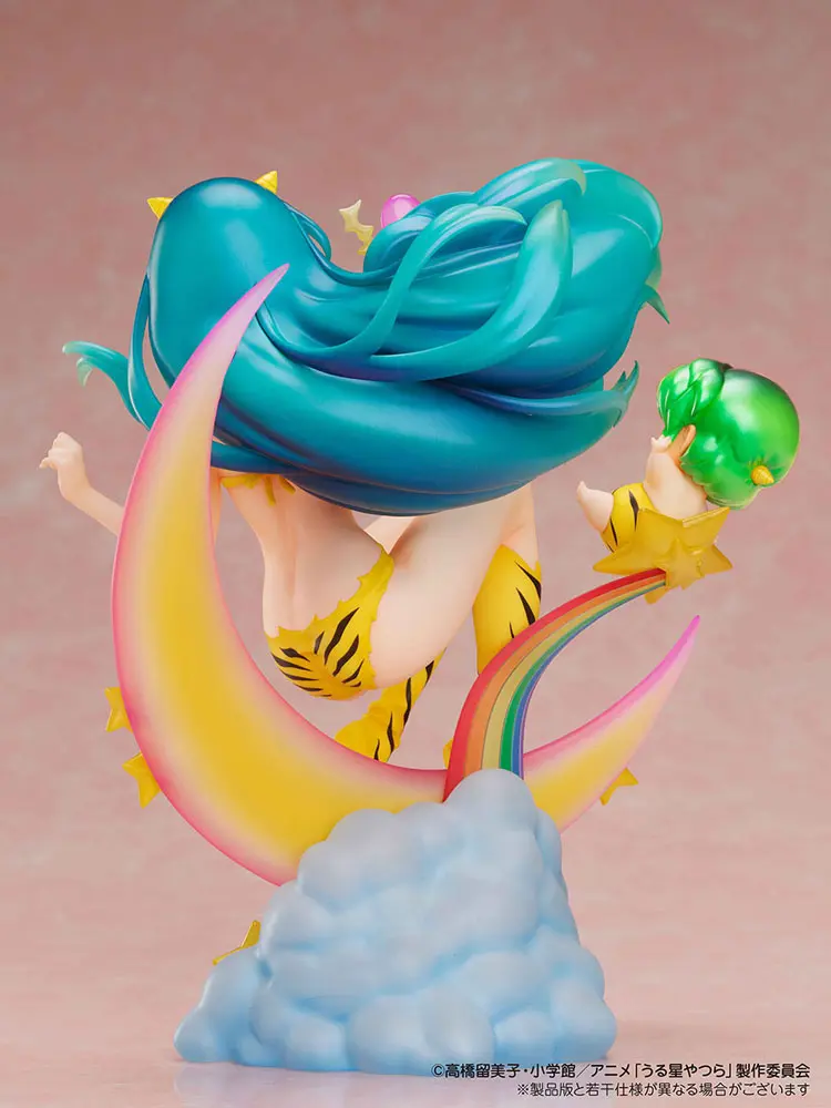 Urusei Yatsura PVC Kip 1/7 Lum & Ten Box Cafe & Space Collaboration 20 cm fotografija izdelka