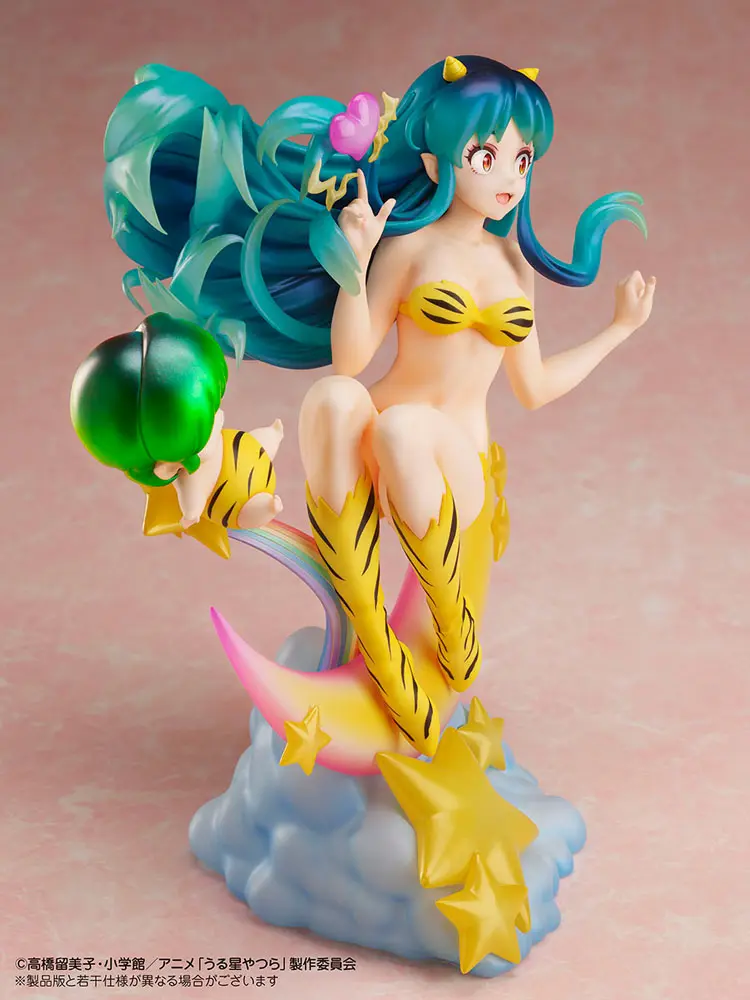 Urusei Yatsura PVC Kip 1/7 Lum & Ten Box Cafe & Space Collaboration 20 cm fotografija izdelka