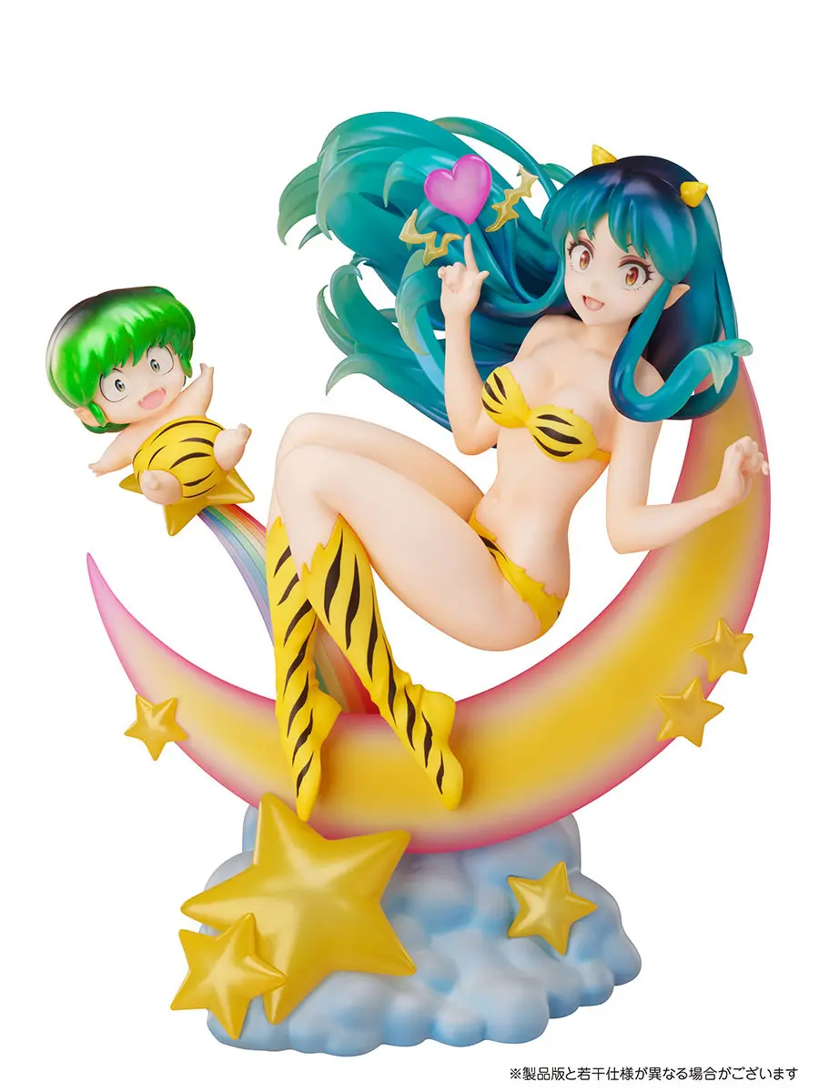 Urusei Yatsura PVC Kip 1/7 Lum & Ten Box Cafe & Space Collaboration 20 cm fotografija izdelka