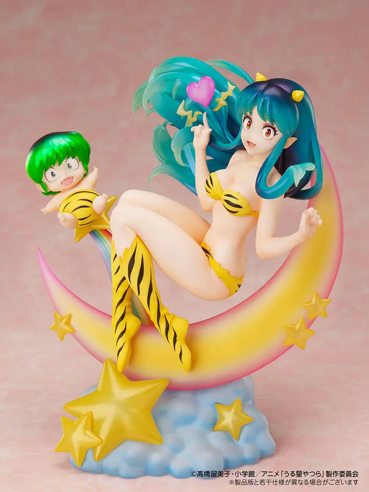 Urusei Yatsura PVC Kip 1/7 Lum & Ten Box Cafe & Space Collaboration 20 cm fotografija izdelka