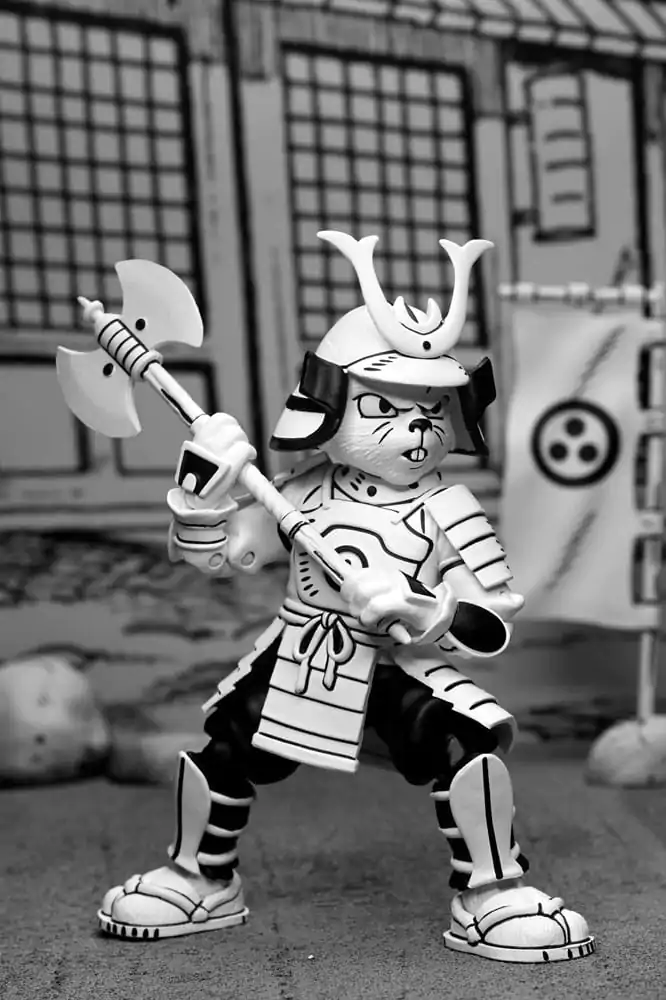 Akcijska figura Usagi Yojimbo Samurai Usagi Yojimbo Black & White Figura 18 cm fotografija izdelka