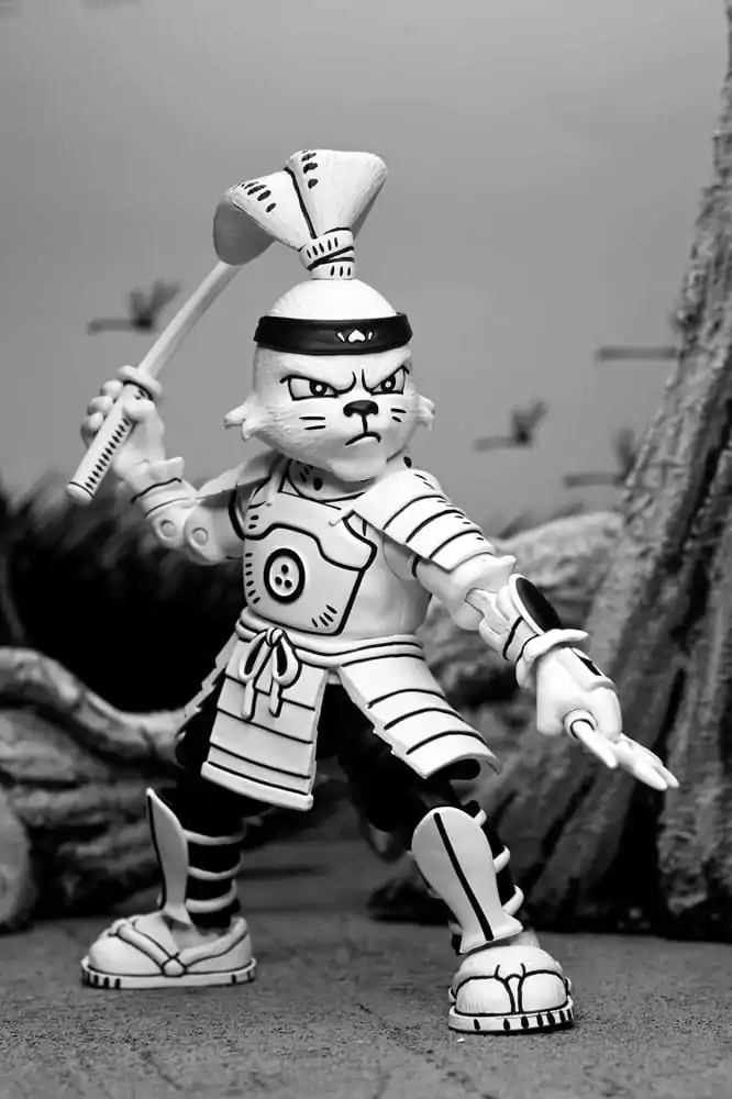 Akcijska figura Usagi Yojimbo Samurai Usagi Yojimbo Black & White Figura 18 cm fotografija izdelka