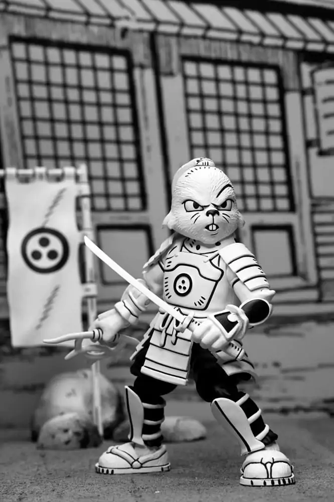 Akcijska figura Usagi Yojimbo Samurai Usagi Yojimbo Black & White Figura 18 cm fotografija izdelka