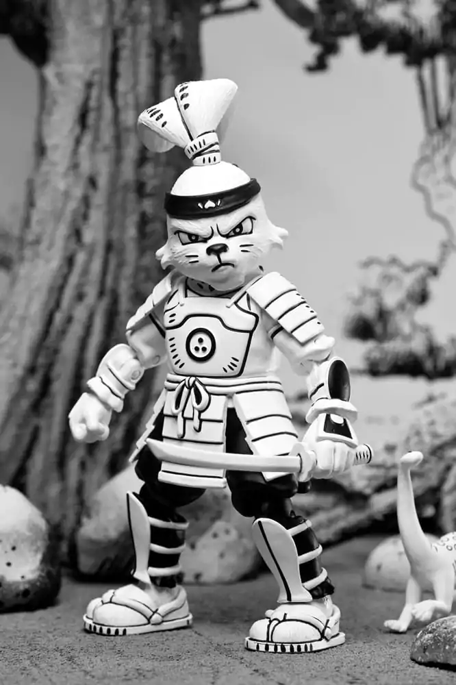 Akcijska figura Usagi Yojimbo Samurai Usagi Yojimbo Black & White Figura 18 cm fotografija izdelka