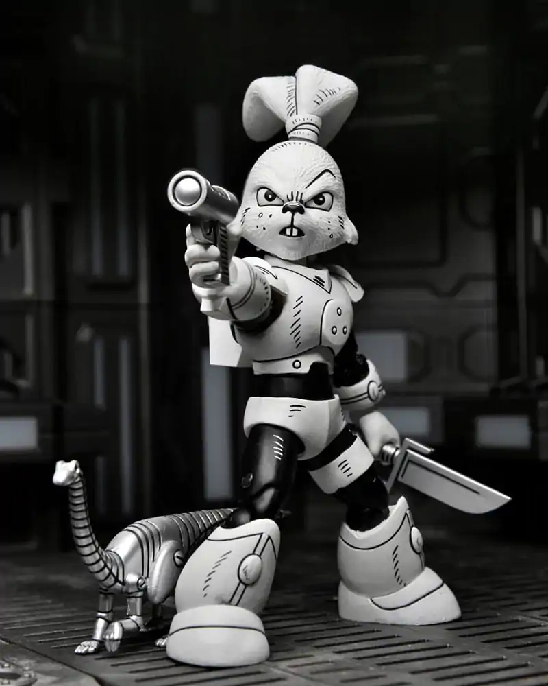 Usagi Yojimbo Action Figure Space Usagi Yojimbo Black & White figura 18 cm fotografija izdelka