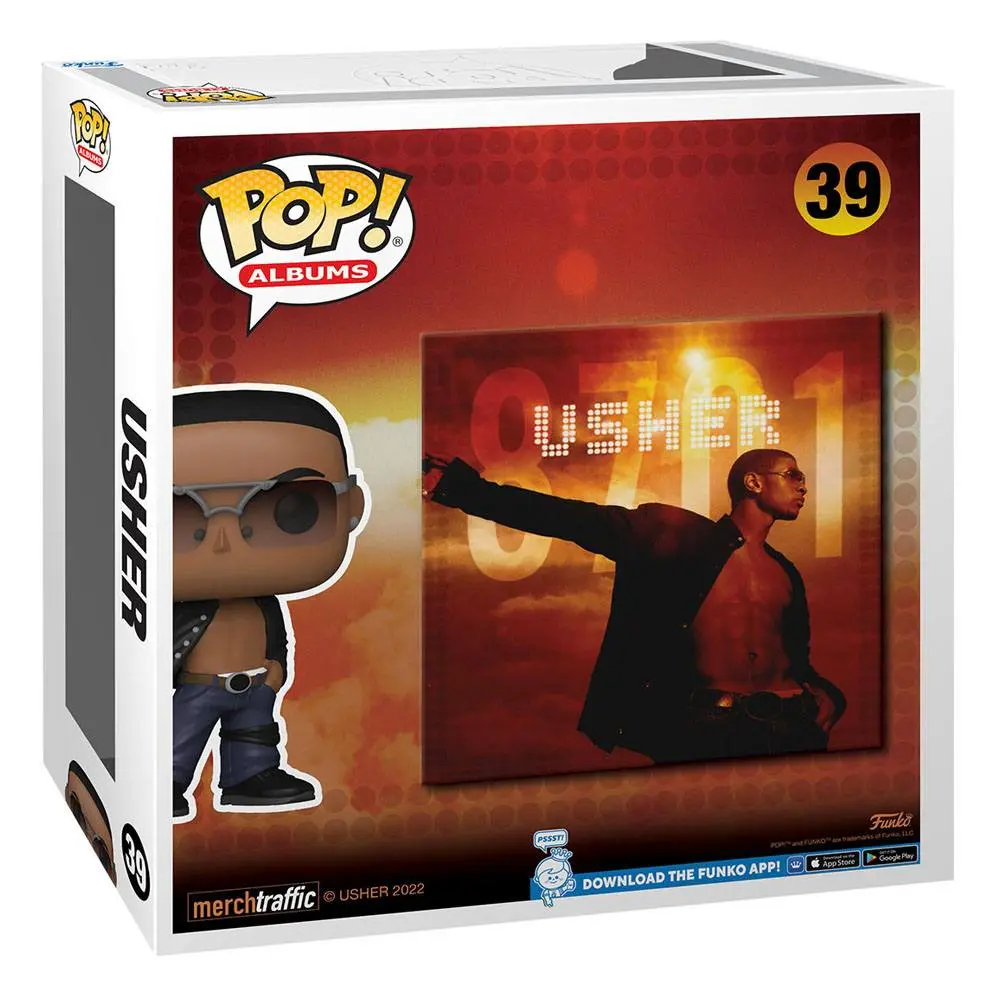 Usher POP! Albums Vinil Figura 8701 9 cm fotografija izdelka