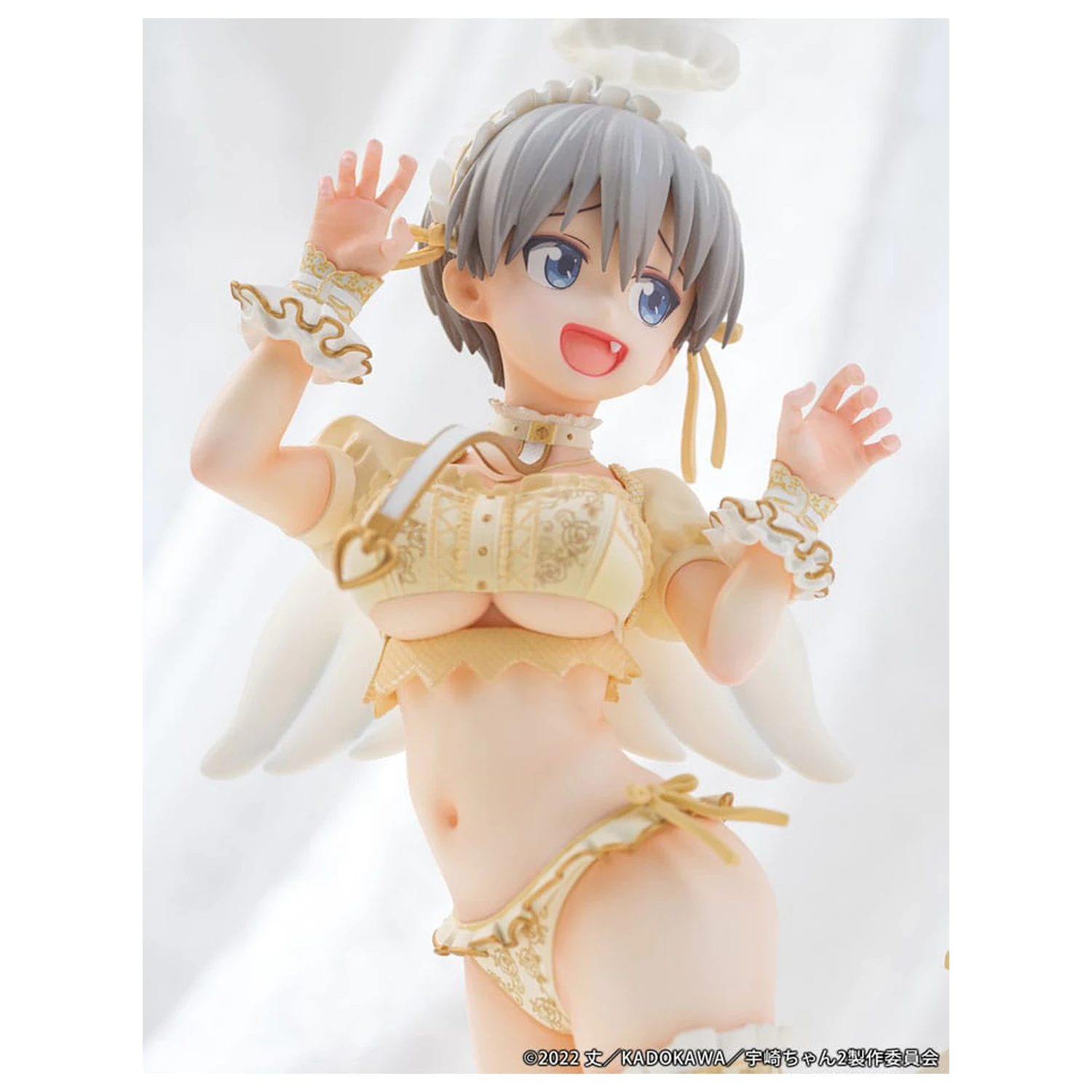 Uzaki-chan Wants to Hang Out! PVC kip 1/7 Hana Uzaki Angel Ver. 19 cm fotografija izdelka