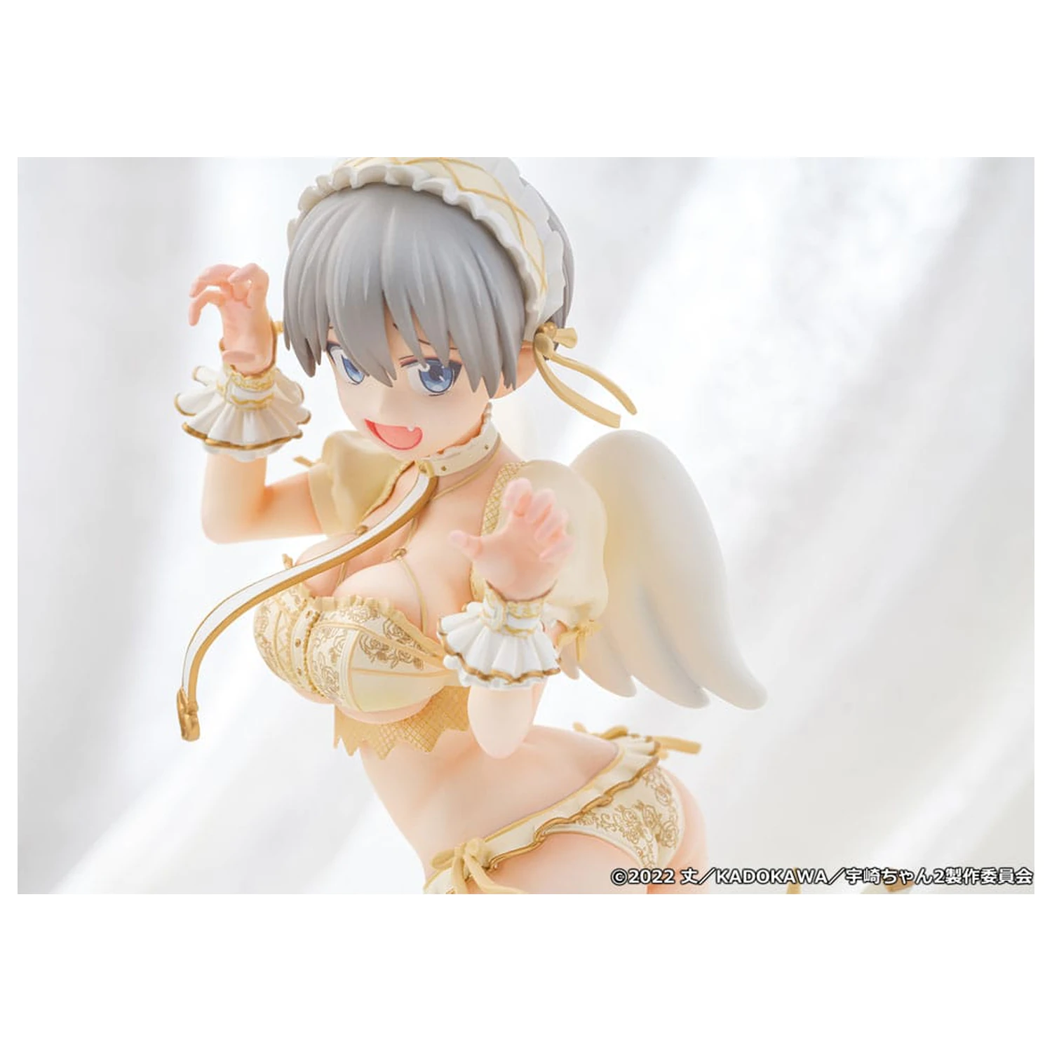 Uzaki-chan Wants to Hang Out! PVC kip 1/7 Hana Uzaki Angel Ver. 19 cm fotografija izdelka