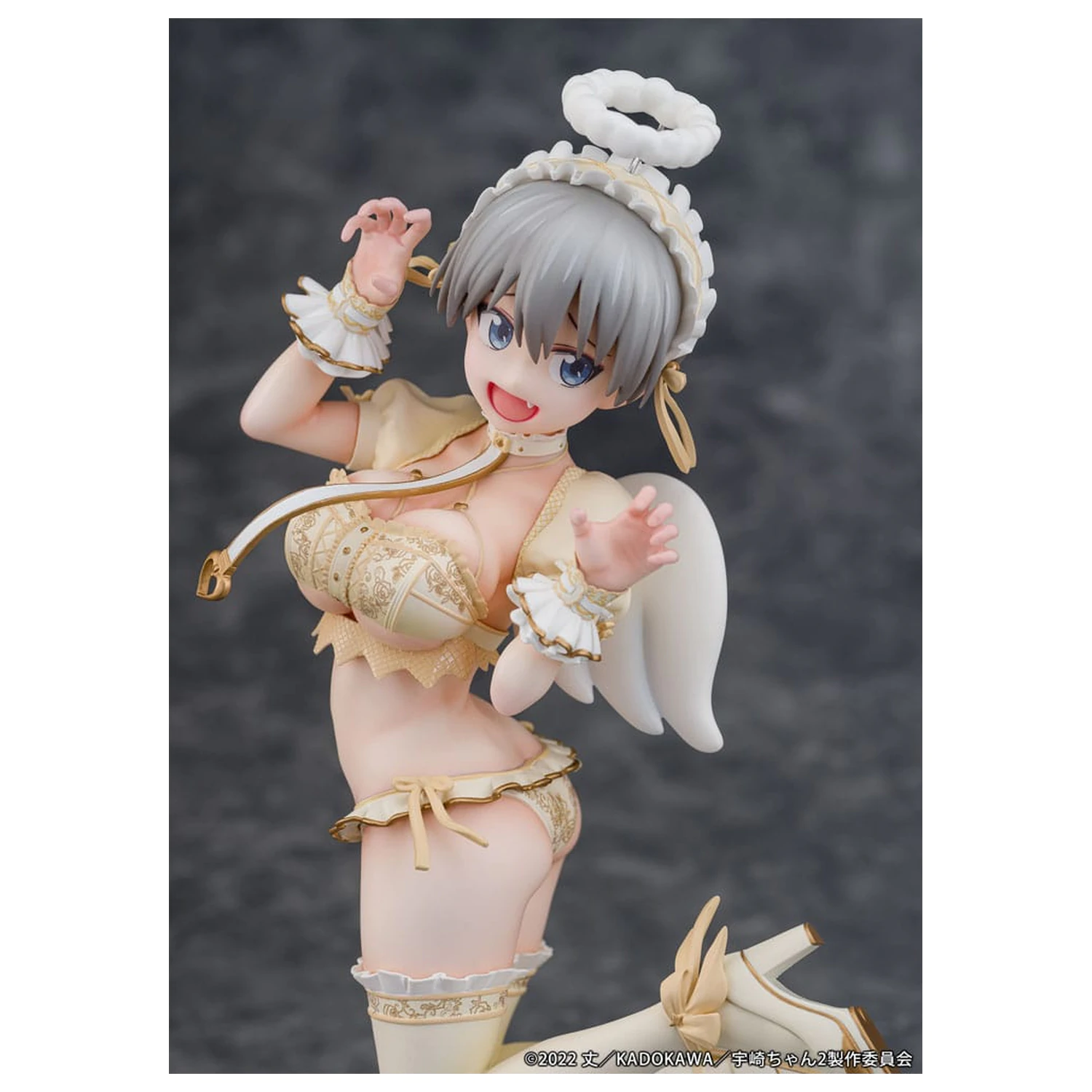 Uzaki-chan Wants to Hang Out! PVC kip 1/7 Hana Uzaki Angel Ver. 19 cm fotografija izdelka