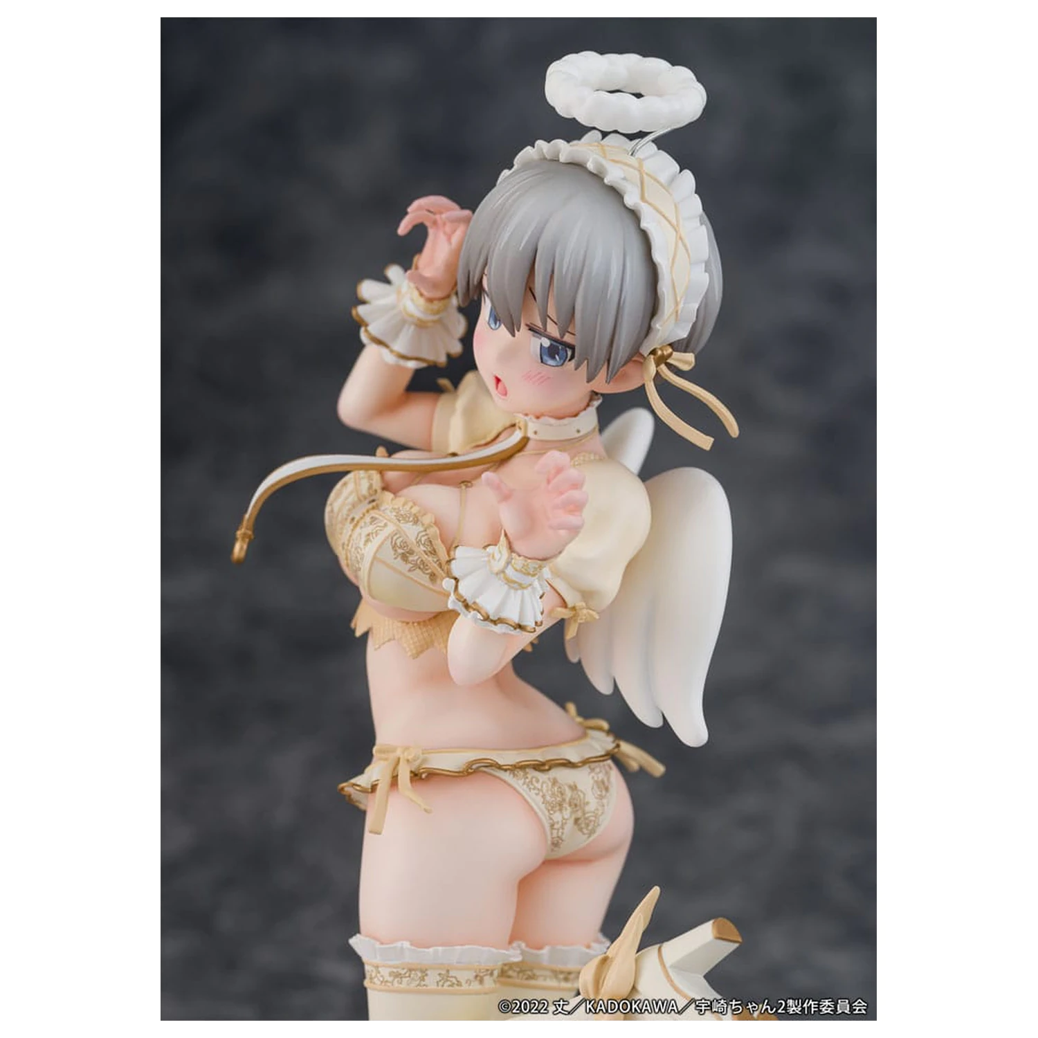 Uzaki-chan Wants to Hang Out! PVC kip 1/7 Hana Uzaki Angel Ver. 19 cm fotografija izdelka