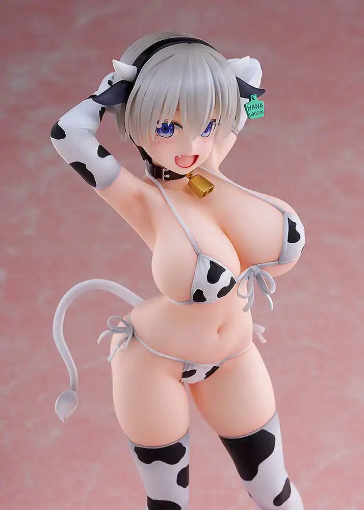 Uzaki-chan Wants to Hang Out! PVC kip 1/7 Hana Uzaki Cow Bikini Ver. 25 cm fotografija izdelka