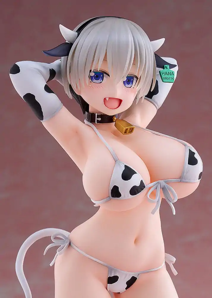 Uzaki-chan Wants to Hang Out! PVC kip 1/7 Hana Uzaki Cow Bikini Ver. 25 cm fotografija izdelka