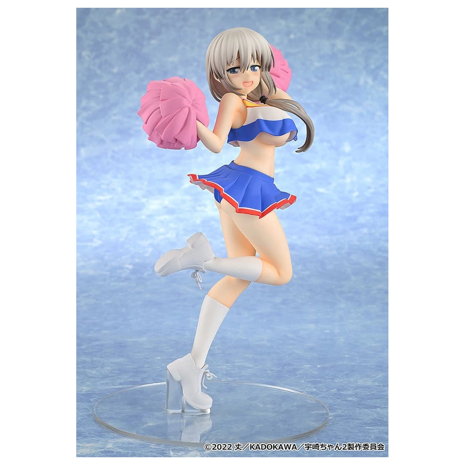 Uzaki-chan Wants to Hang Out! 2nd Season PVC figura 1/7 Tsuki Uzaki: Cheerleader Ver. 23 cm fotografija izdelka