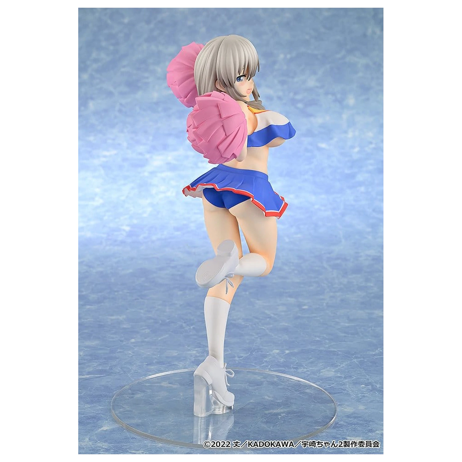 Uzaki-chan Wants to Hang Out! 2nd Season PVC figura 1/7 Tsuki Uzaki: Cheerleader Ver. 23 cm fotografija izdelka