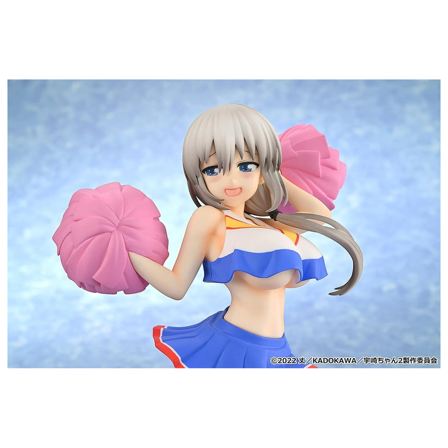 Uzaki-chan Wants to Hang Out! 2nd Season PVC figura 1/7 Tsuki Uzaki: Cheerleader Ver. 23 cm fotografija izdelka