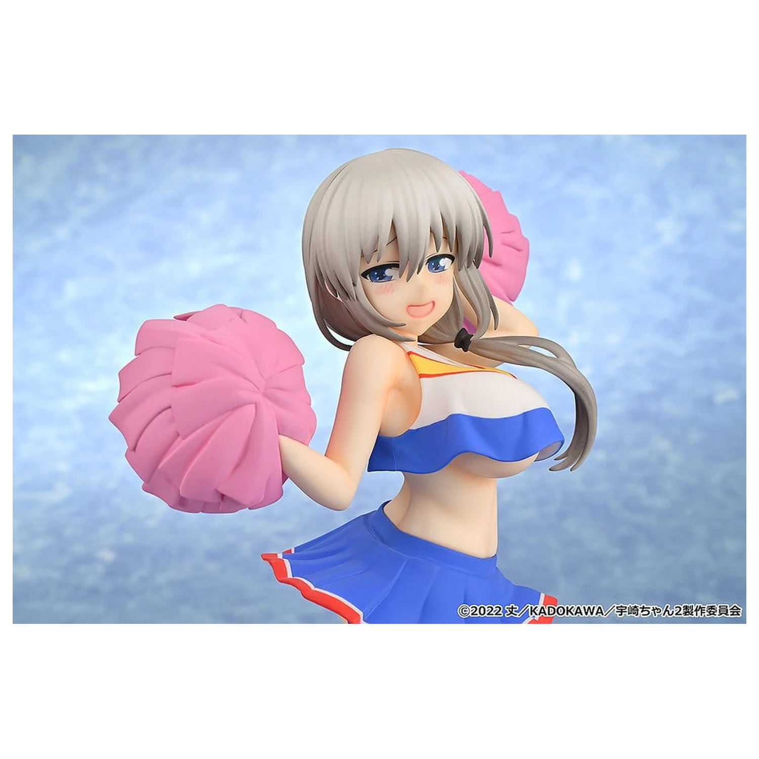 Uzaki-chan Wants to Hang Out! 2nd Season PVC figura 1/7 Tsuki Uzaki: Cheerleader Ver. 23 cm fotografija izdelka
