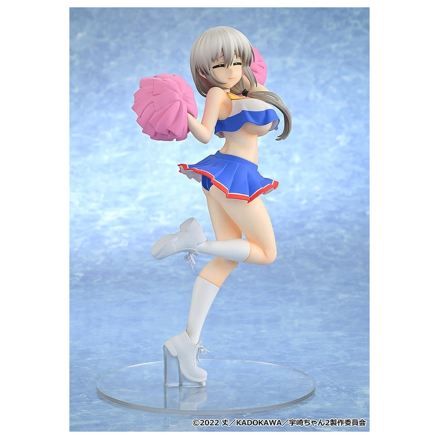Uzaki-chan Wants to Hang Out! 2nd Season PVC figura 1/7 Tsuki Uzaki: Cheerleader Ver. 23 cm fotografija izdelka