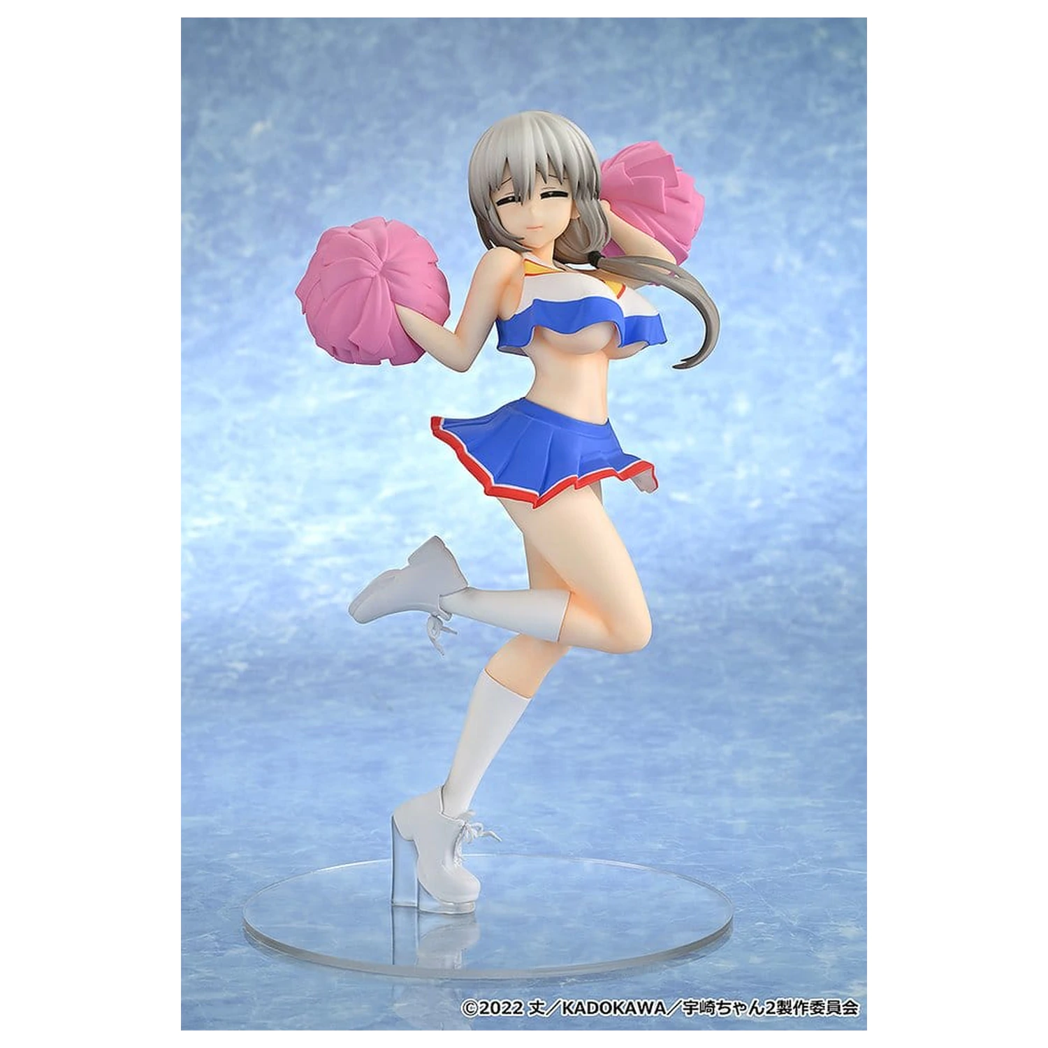 Uzaki-chan Wants to Hang Out! 2nd Season PVC figura 1/7 Tsuki Uzaki: Cheerleader Ver. 23 cm fotografija izdelka