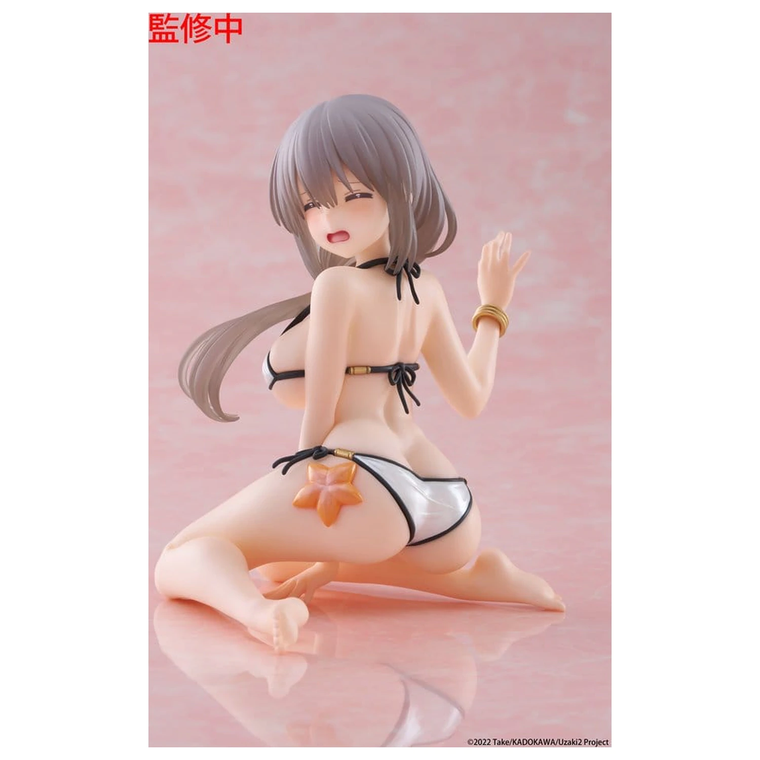 Uzaki-chan Wants to Hang Out! PVC kip Namizna Prikupna figura Tsuki Uzaki (Swimwear Ver.) 13 cm fotografija izdelka