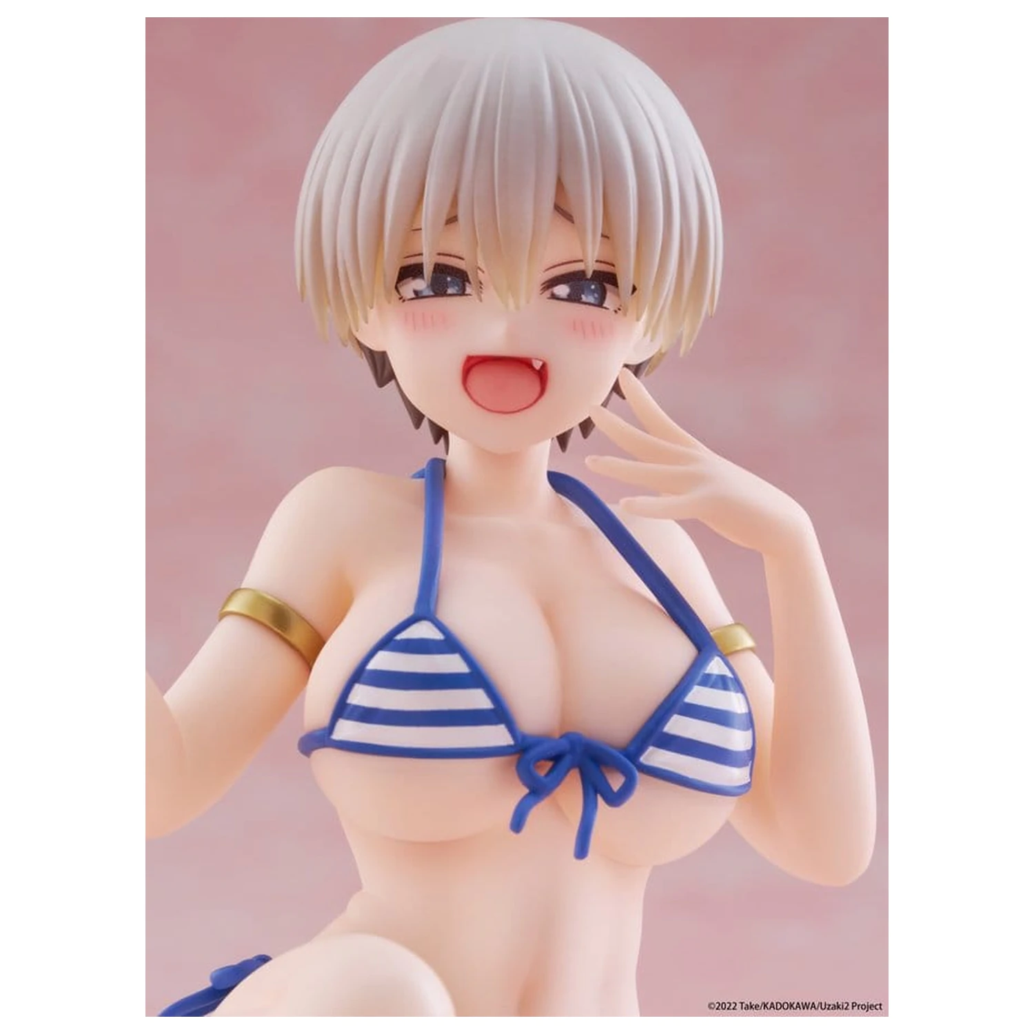 Uzaki-chan Wants to Hang Out! Desktop Cute PVC figura Hana Uzaki (Swim wear Ver.) 13 cm fotografija izdelka