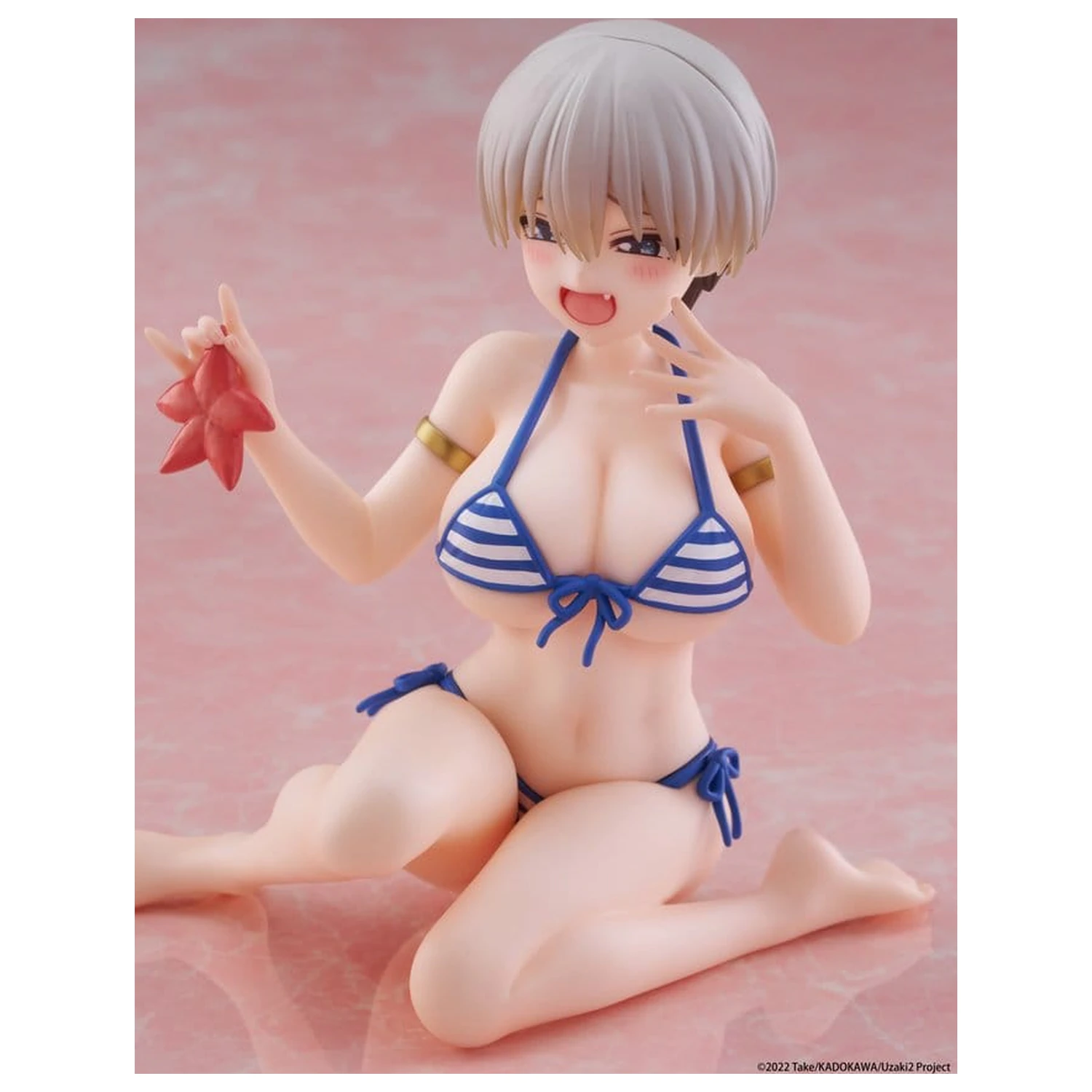 Uzaki-chan Wants to Hang Out! Desktop Cute PVC figura Hana Uzaki (Swim wear Ver.) 13 cm fotografija izdelka