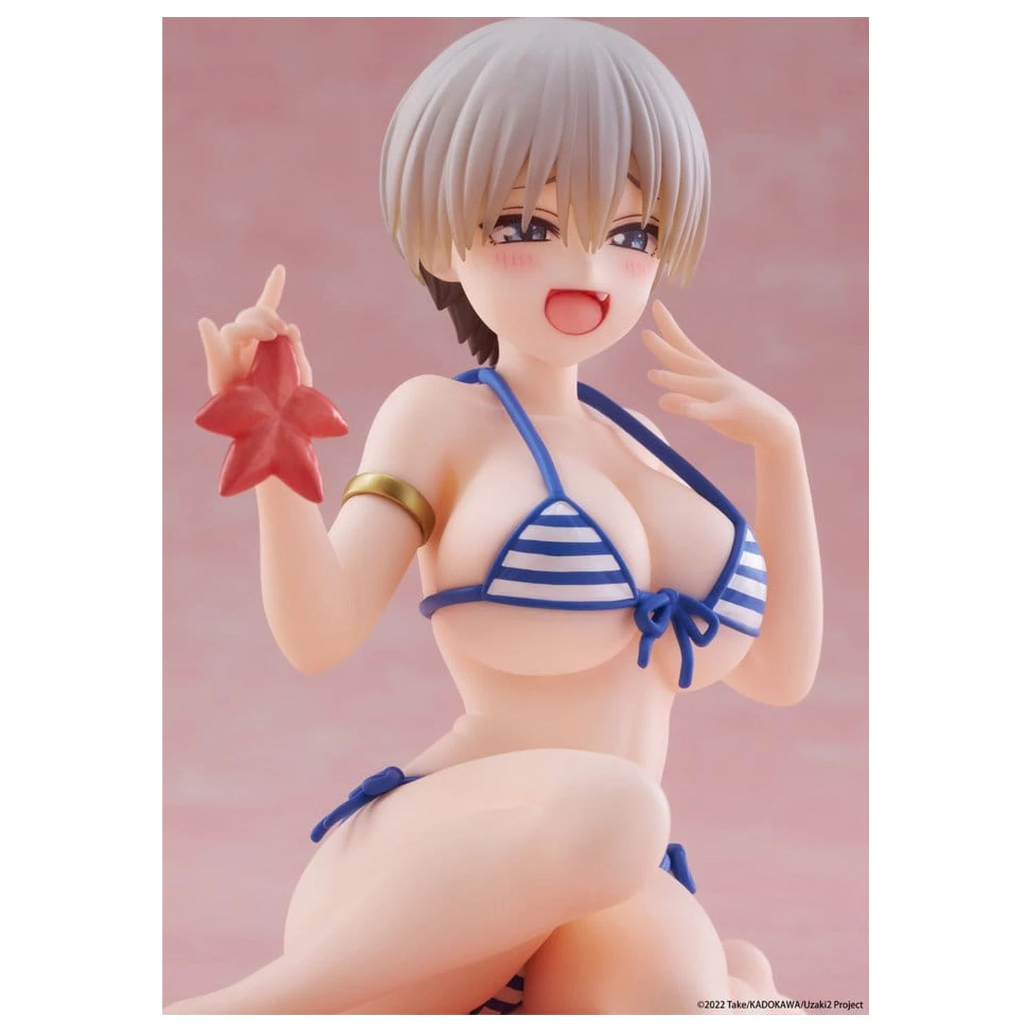Uzaki-chan Wants to Hang Out! Desktop Cute PVC figura Hana Uzaki (Swim wear Ver.) 13 cm fotografija izdelka
