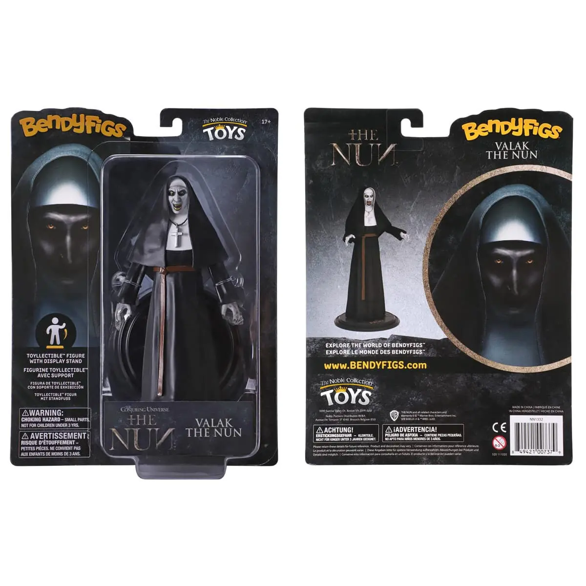 The Nun Bendyfigs Upogljiva Figura Valak the Nun 19 cm fotografija izdelka