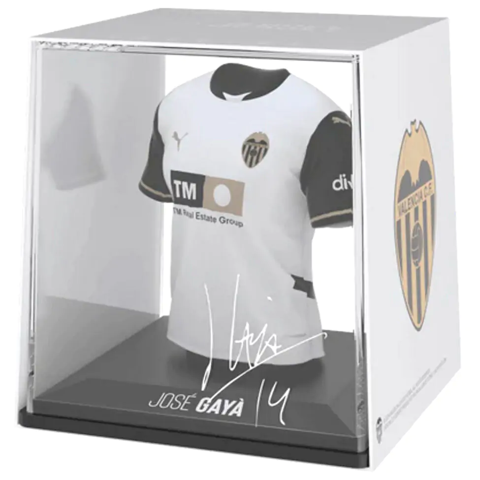 Valencia CF Jose Gaya mini majica figura fotografija izdelka