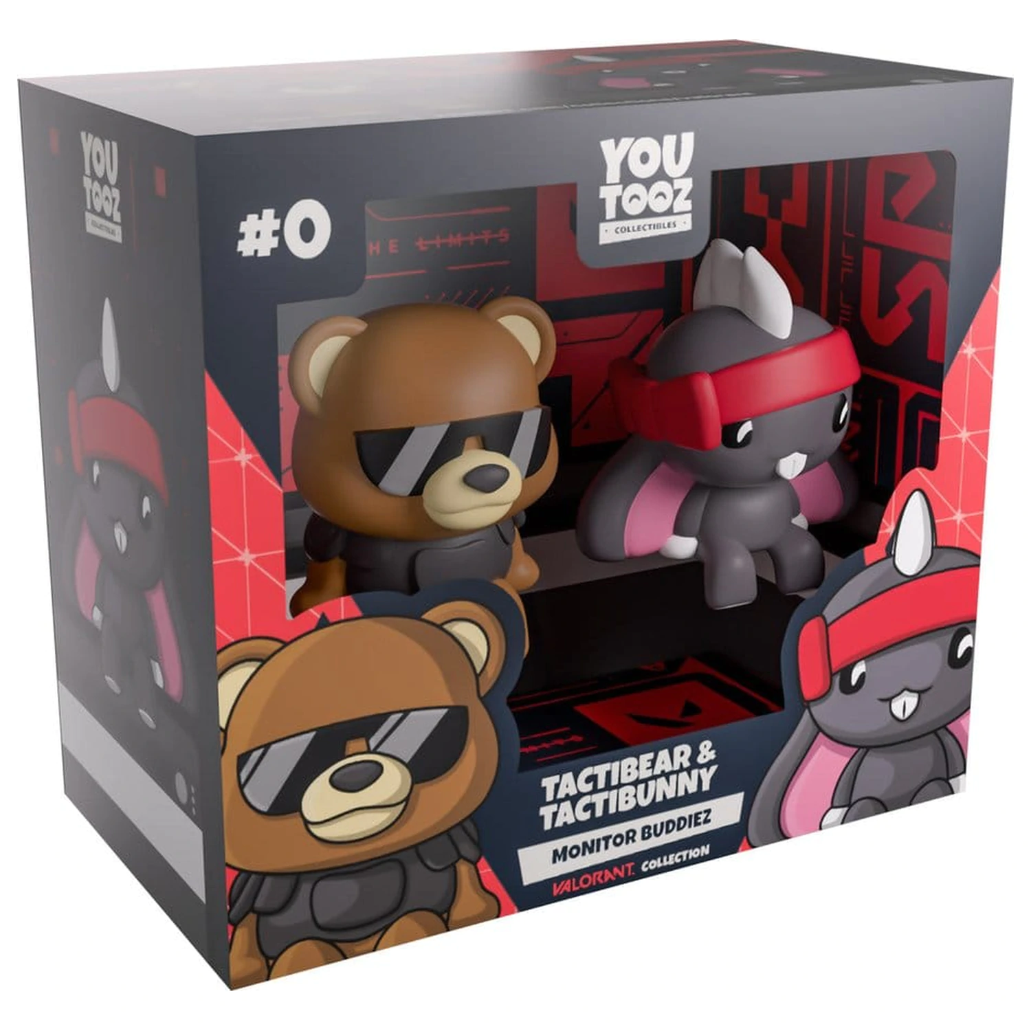 Valorant vinilne figurice TactiBear & TactiBunny 6 cm fotografija izdelka