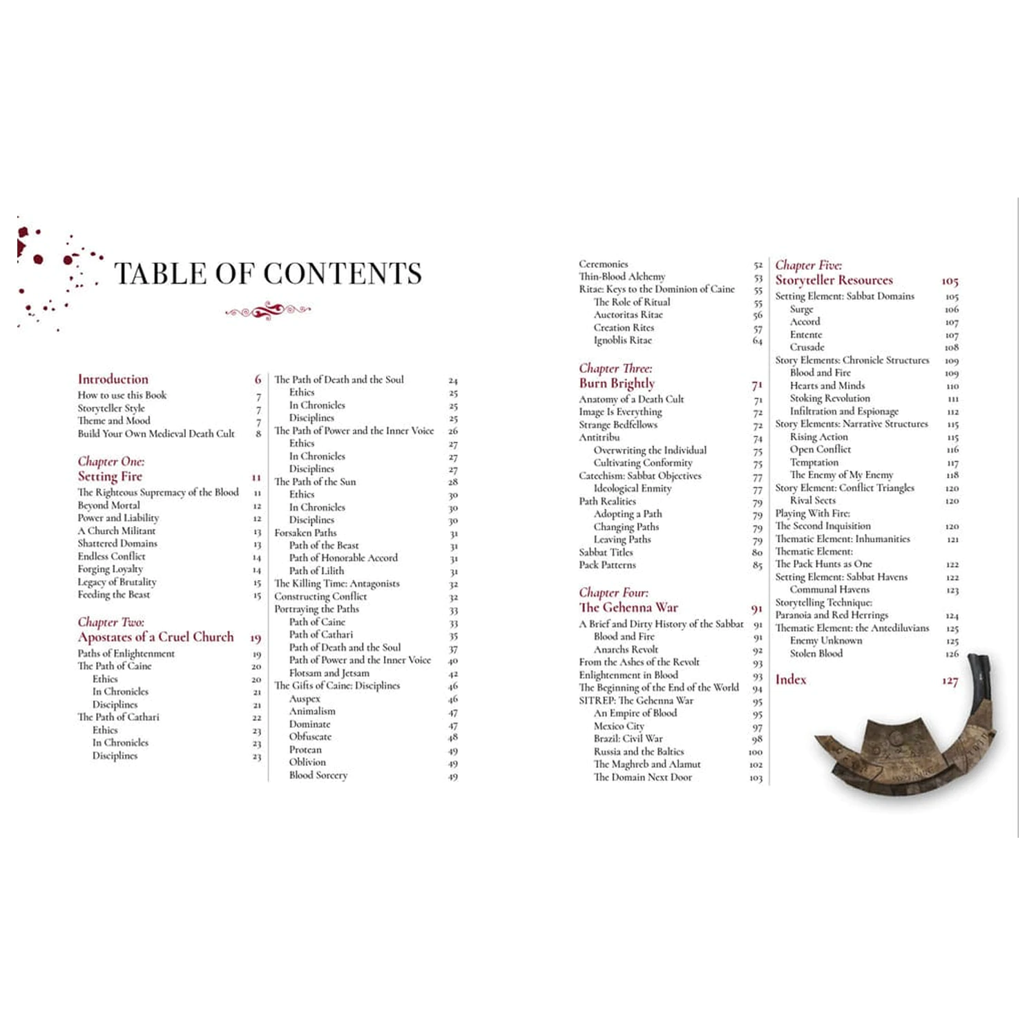 Vampire: The Masquerade 5th Edition RPG knjiga Sabbat: The Black Hand Sourcebook *angleška različica* fotografija izdelka