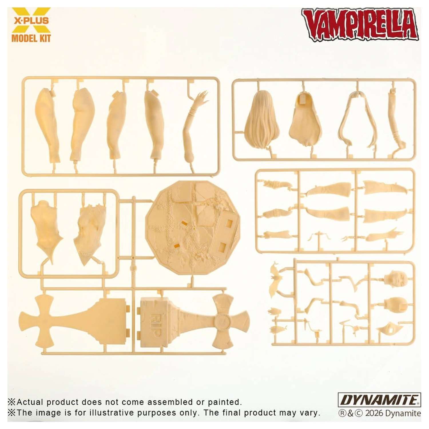 Vampirella plastični model Kit 1/8 Vampirella 22 cm (Reprodukcija) fotografija izdelka