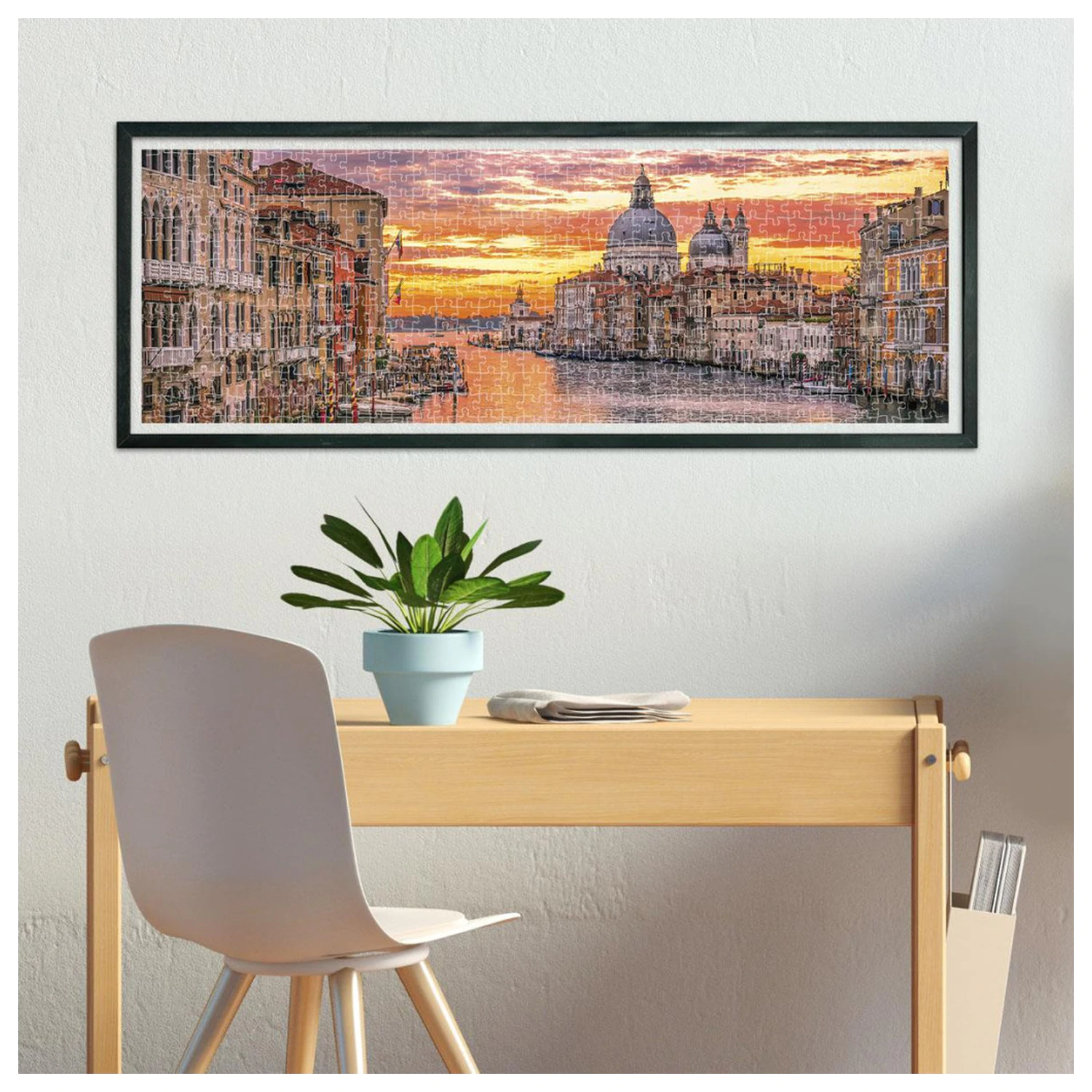 Venice The Grand Canal 1000-delna Panoramska sestavljanka fotografija izdelka