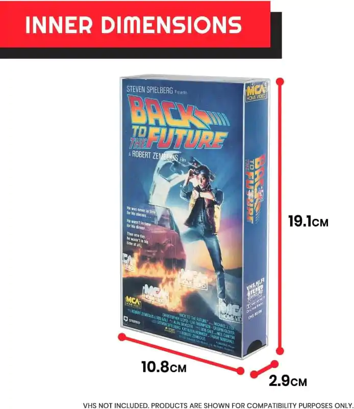PET zaščitne škatle, 25-pack za VHS fotografija izdelka