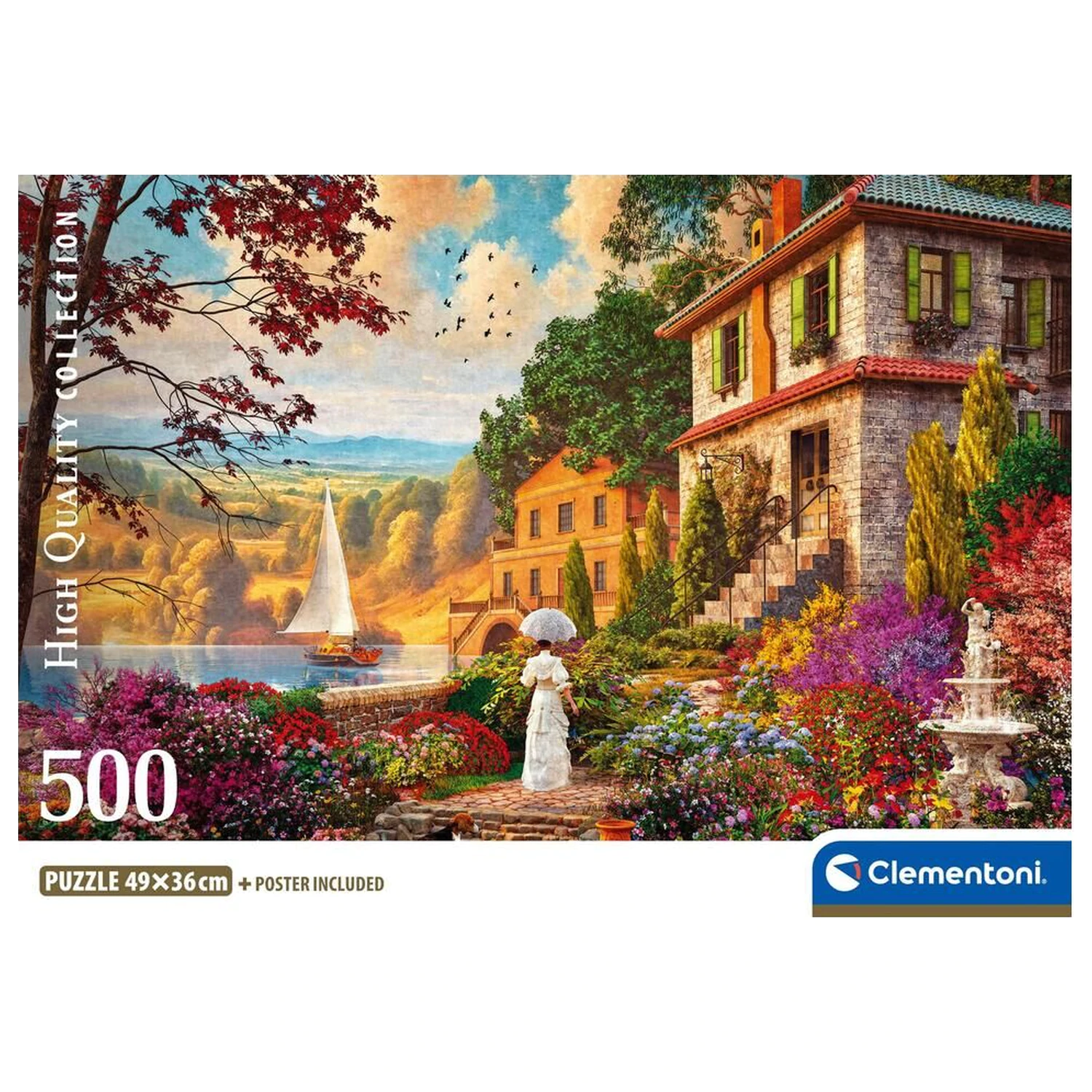 Victorian Promenade sestavljanka 500 kosov fotografija izdelka