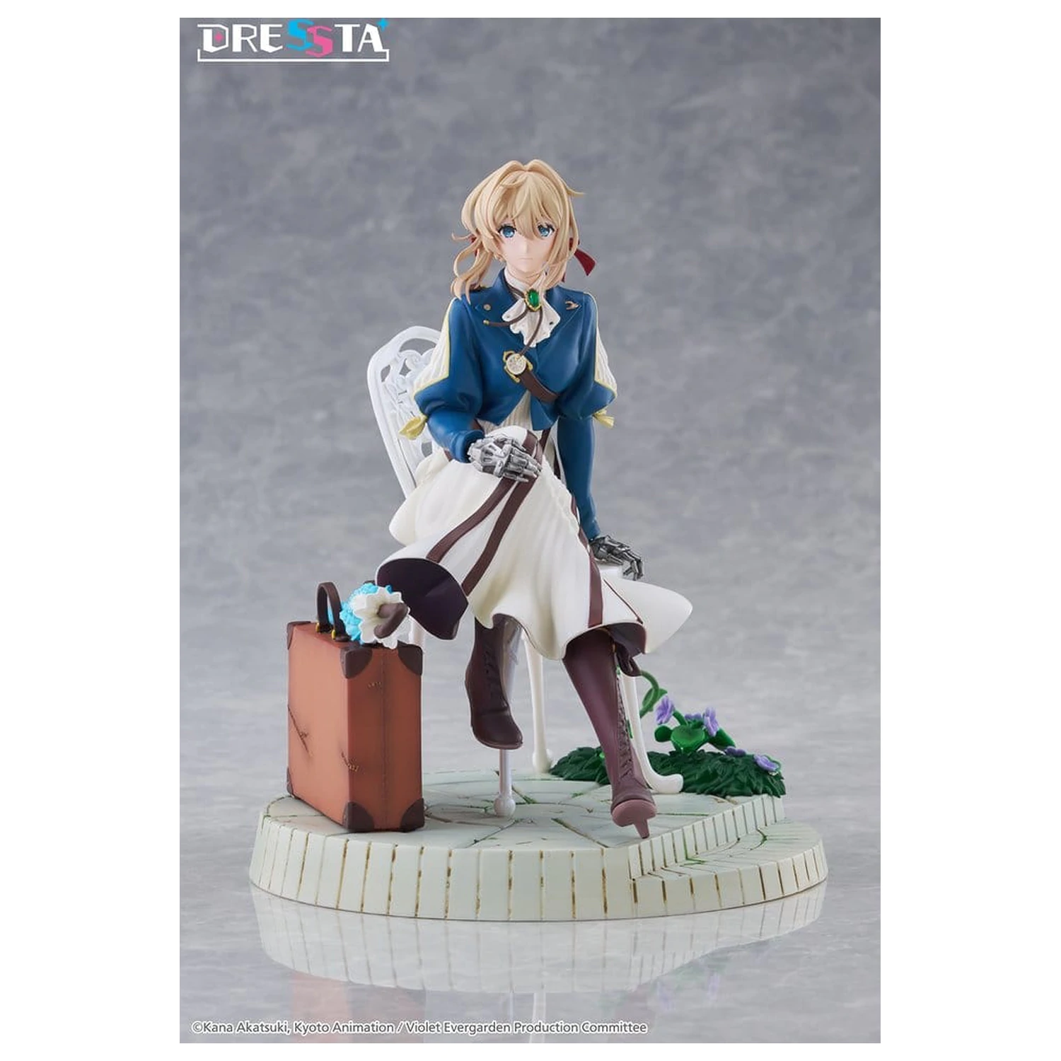 Violet Evergarden Dressta PVC figura Violet Evergarden 17 cm fotografija izdelka
