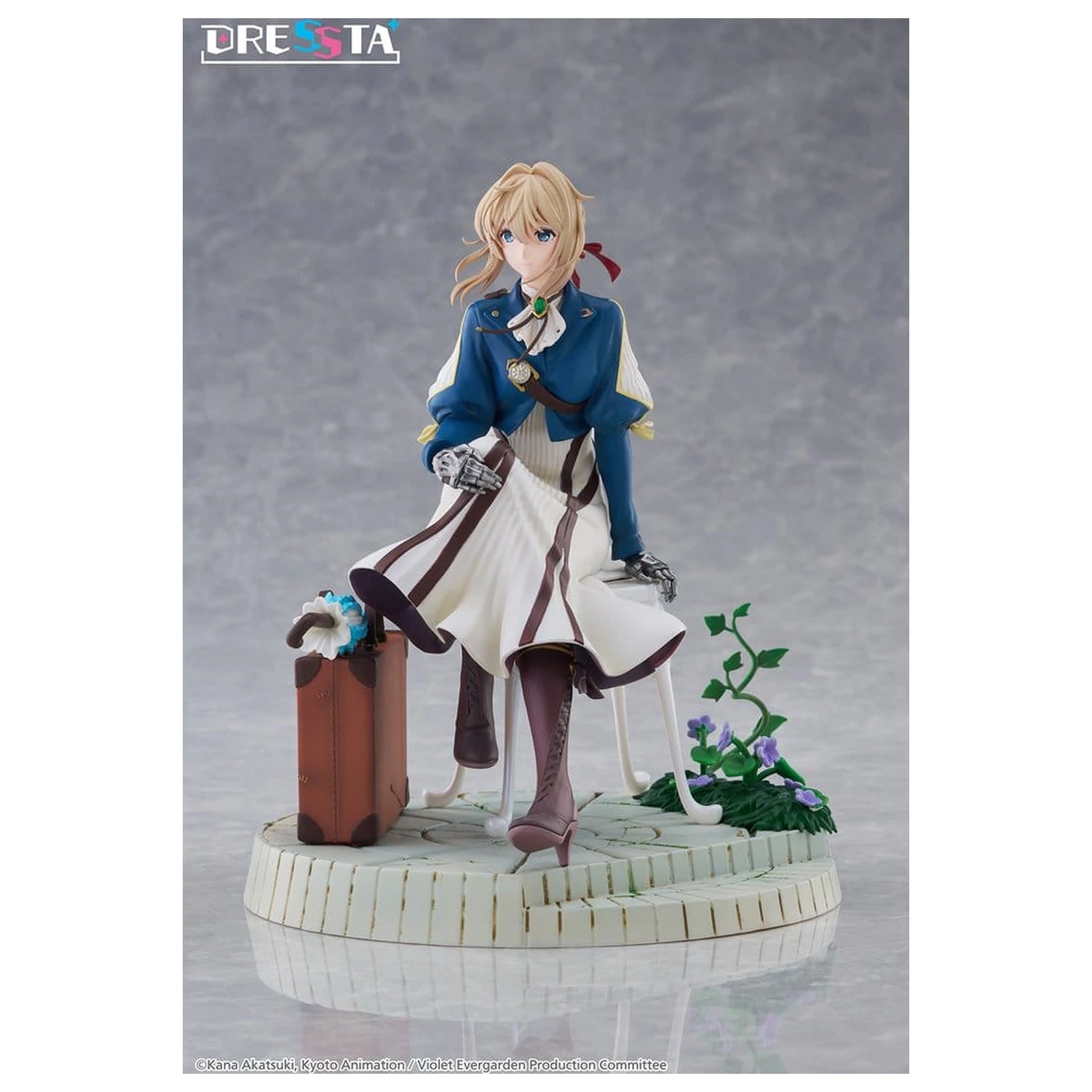 Violet Evergarden Dressta PVC figura Violet Evergarden 17 cm fotografija izdelka