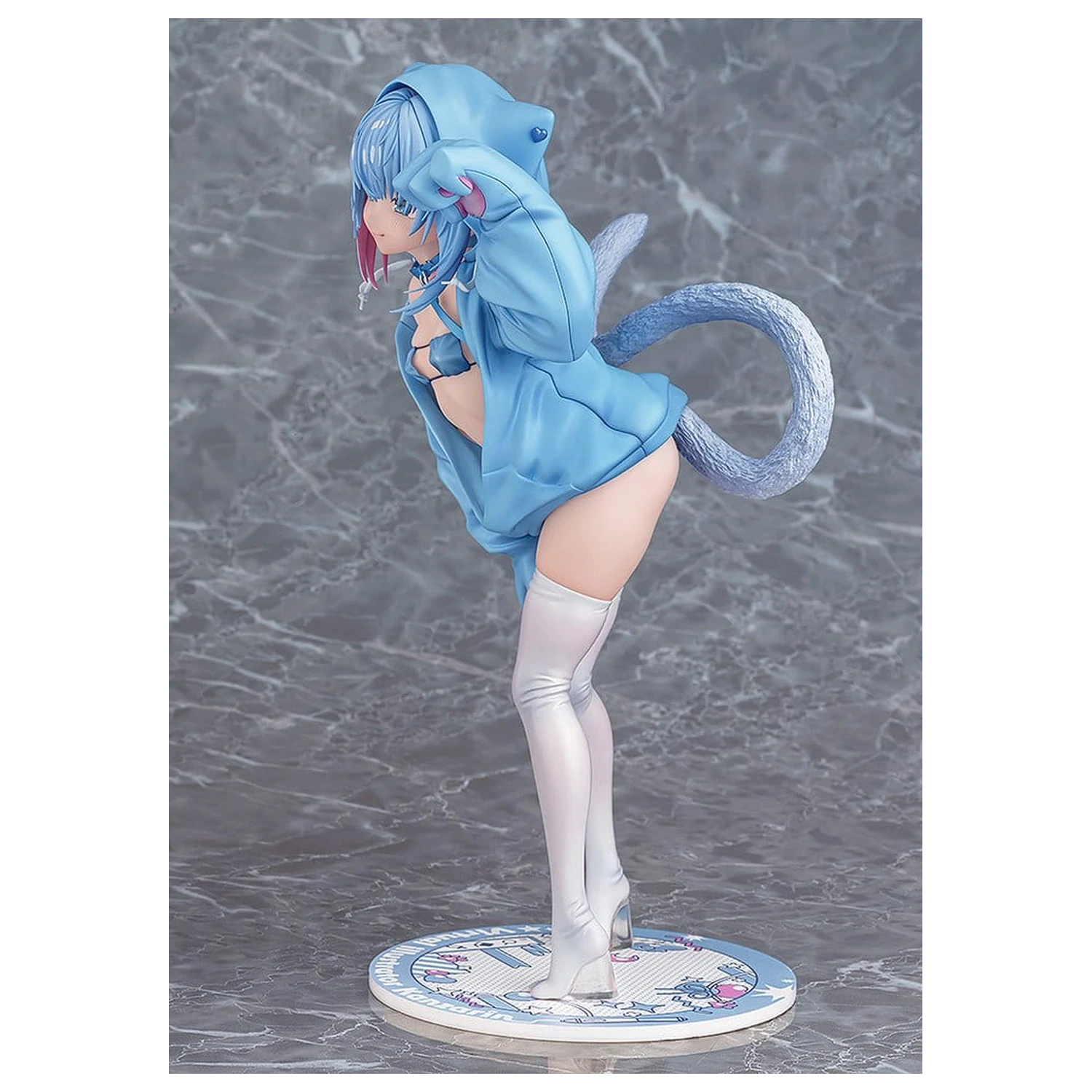 Virtual illustrator Kanzarin PVC figurica 1/6 kanzarin-chan: Cat-Eared Hoodie Ver. 26 cm fotografija izdelka