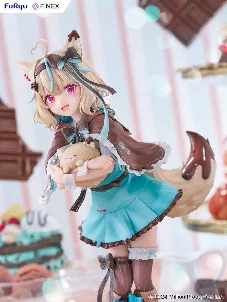 Virtual YouTuber F:NEX PVC Kip 1/7 Amakami Konomi 23 cm fotografija izdelka