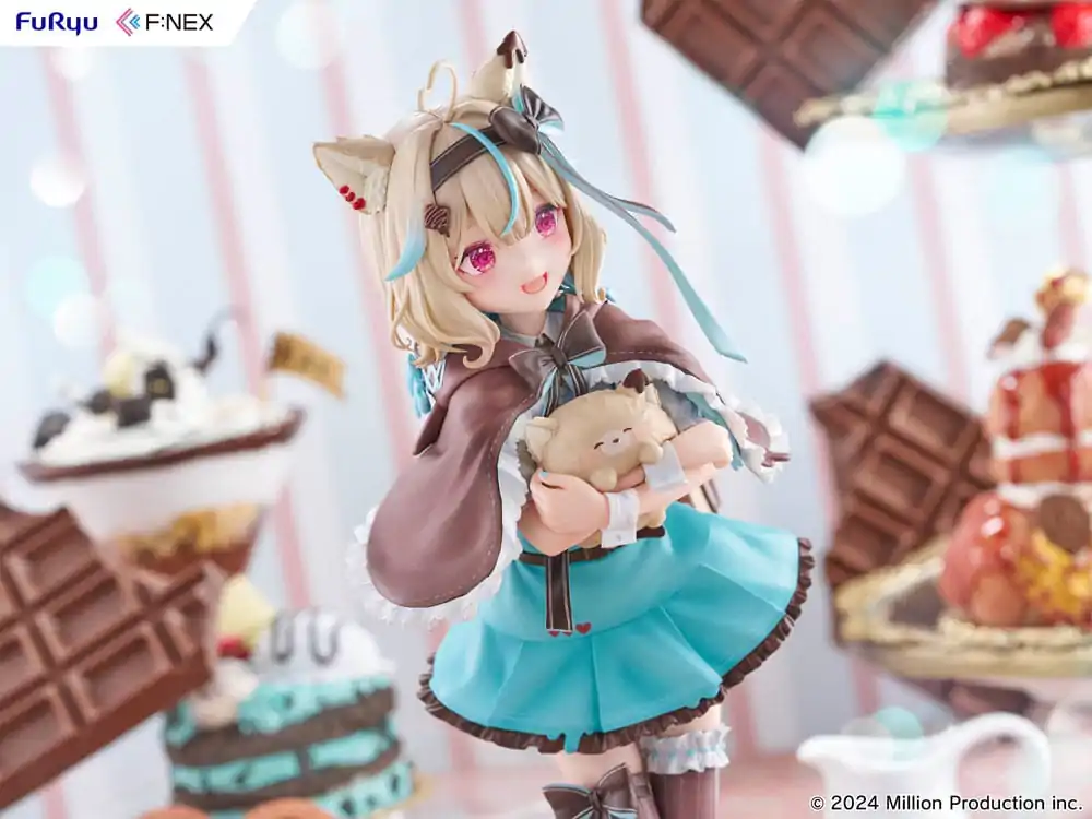 Virtual YouTuber F:NEX PVC Kip 1/7 Amakami Konomi 23 cm fotografija izdelka