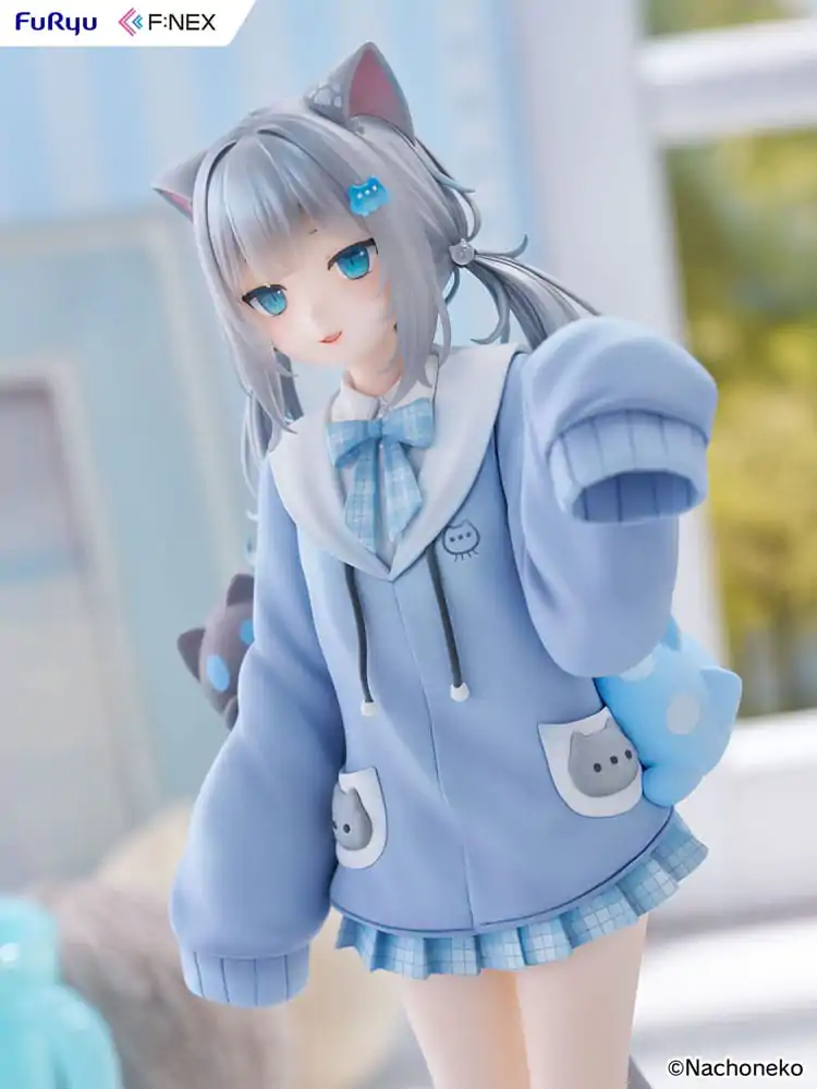 Virtual YouTuber F:NEX PVC Figura 1/7 Nachoneko 24 cm fotografija izdelka